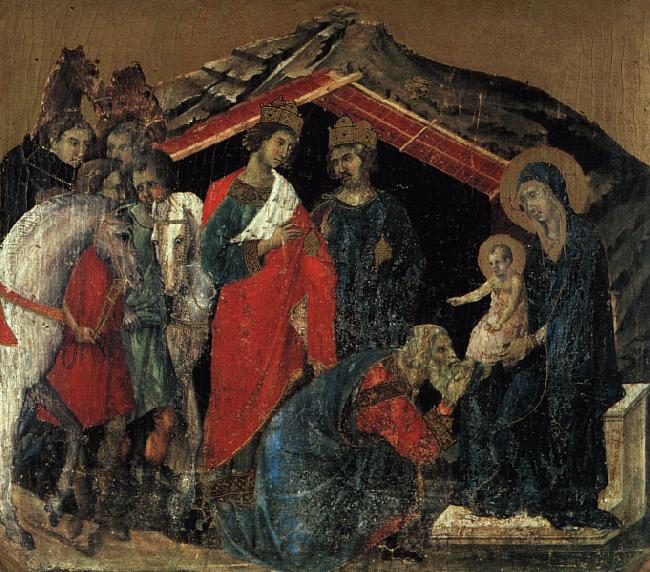 Duccio di Buoninsegna The Maesta Altarpiece Germany oil painting art